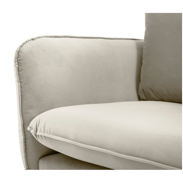 Beżowa sofa Cosmopolitan Design Vienna, 160 cm-image-4
