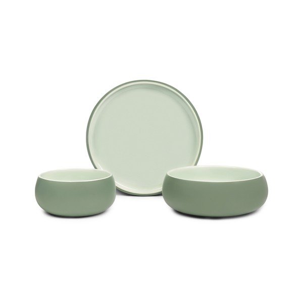 Kamionkowy zestaw talerzy 3 szt. Aura Nomi – Bonami Selection