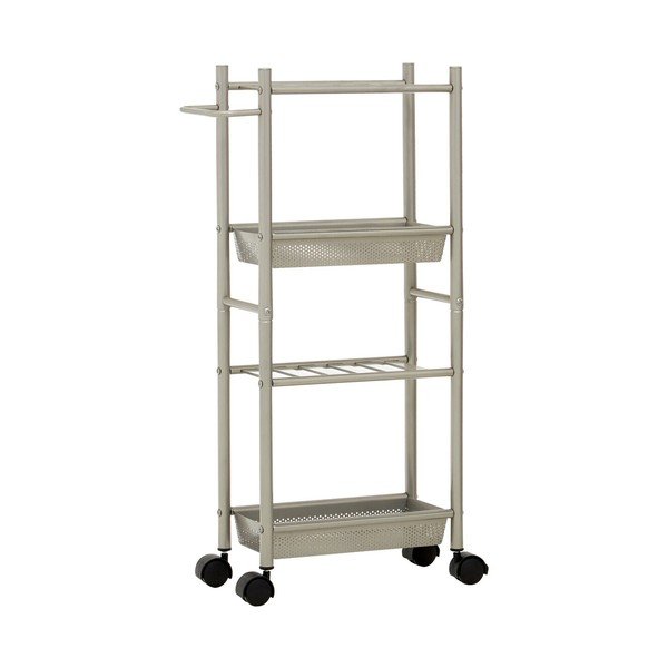 Metalowy barek na kółkach 16x40 cm Dara – Premier Housewares