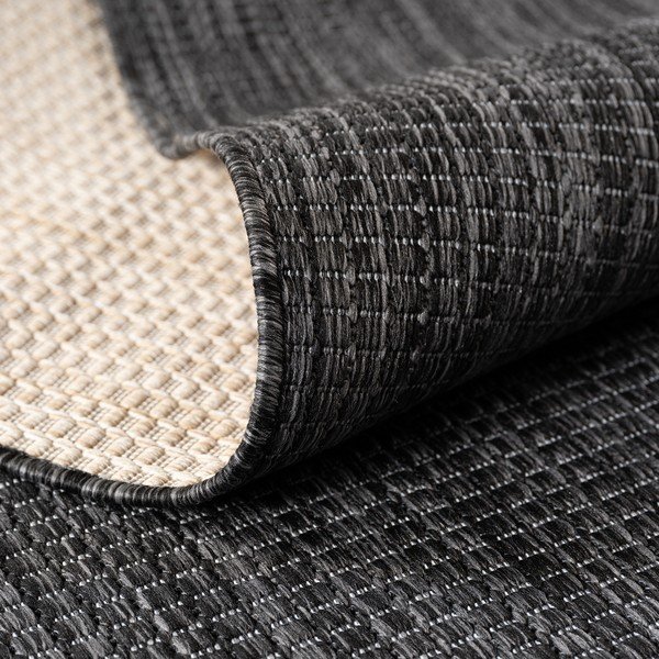 Czarny okrągły dywan odpowiedni na zewnątrz ø 80 cm Mira 1450 – Ayyildiz Carpets-image-3