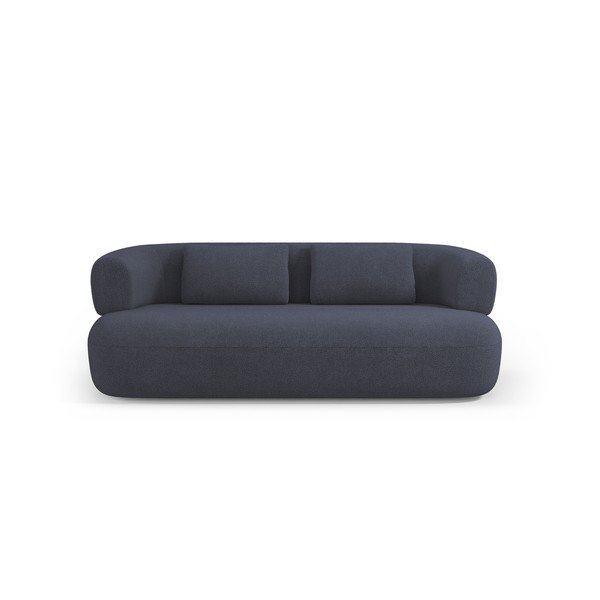 Ciemnoniebieska sofa z materiału bouclé 178 cm Jenny – Micadoni -image-2
