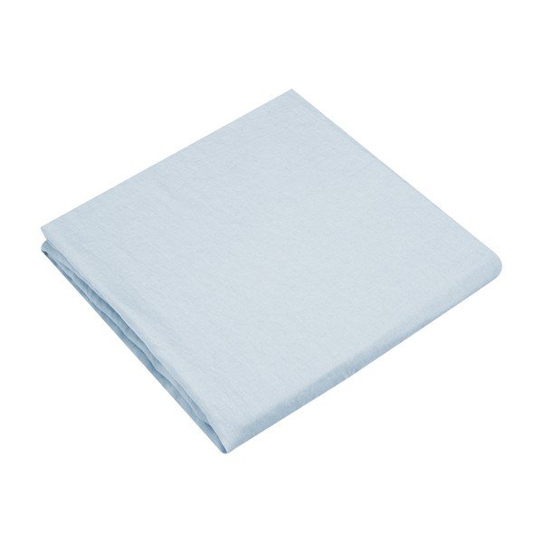 Niebieska lniana pościel jednoosobowa mandulay, 155x220 cm-image-2