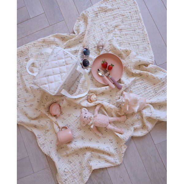 Czerwono-łososiowe sztućce dla dzieci z silikonu 3 szt. Rose Mix – Cam Cam Copenhagen-image-2