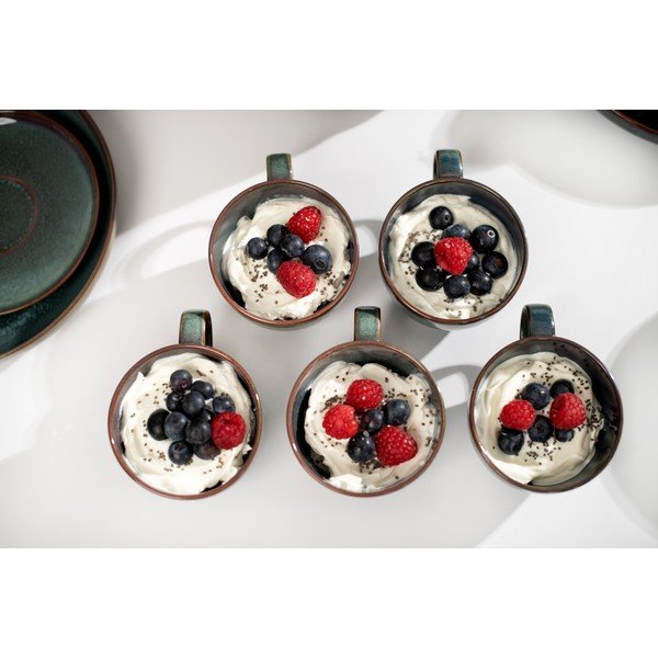 Zielony porcelanowy kubek do cappuccino 250 ml Crafted Breeze – like | Villeroy & Boch-image-1