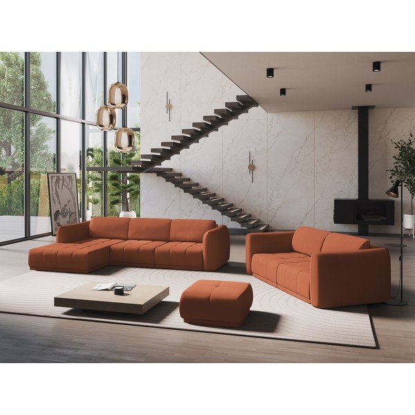 Pomarańczowy narożnik (lewostronny) Hoku – Makamii-image-1