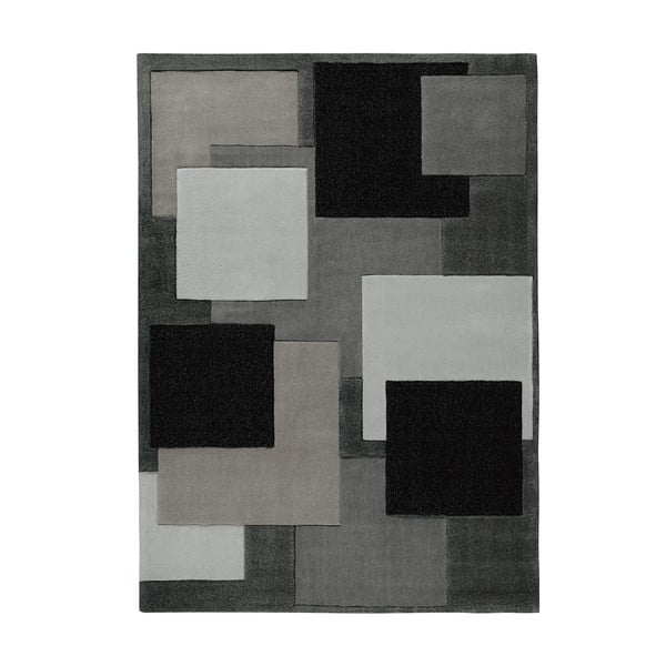 Ręcznie tkany dywan Black, 70x140 cm