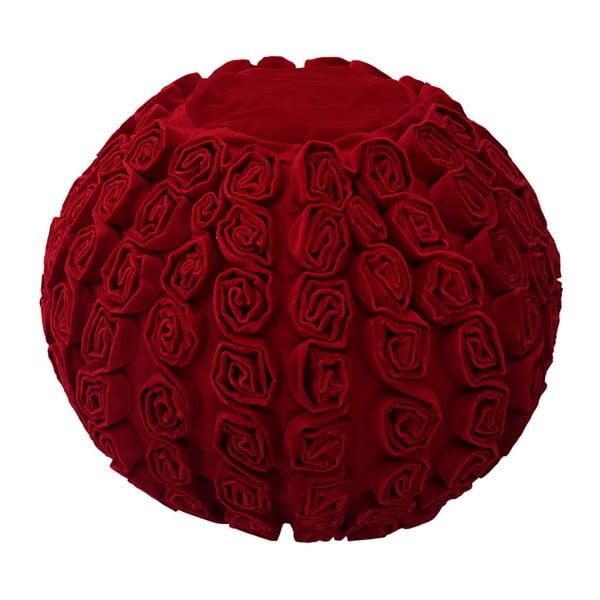Czerwony puf Ragged Rose Rosa