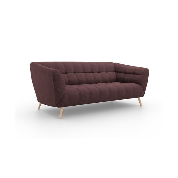 Ciemnoczerwona sofa Interieurs 86 Étoile, 210 cm-image-2