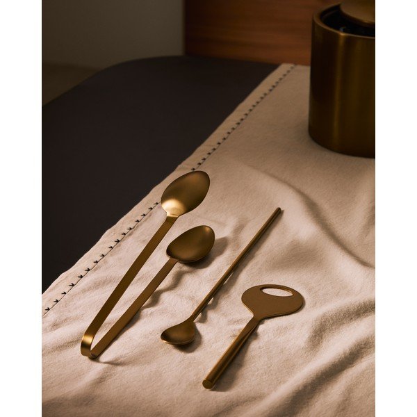 Zestaw barmański do drinków ze stali nierdzewnej Aruc – Kave Home-image-1