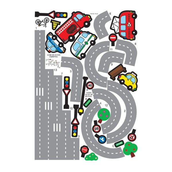 Naklejka ścienna Ambiance Car For Children-image-1