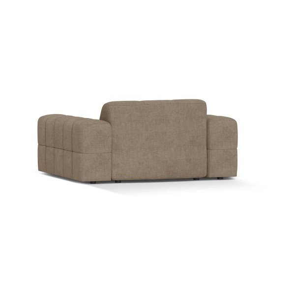Beżowy fotel z tkaniny szenilowej Chicago – Cosmopolitan Design-image-2