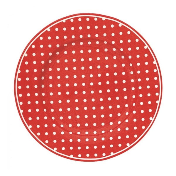 Talerz Spot Red, 20,5 cm