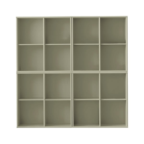 Regał wiszący w kolorze khaki 140x140x27 cm Mistral – Hammel Furniture