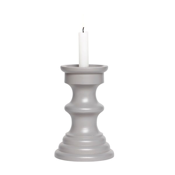 Świecznik Candle Grey, 20 cm