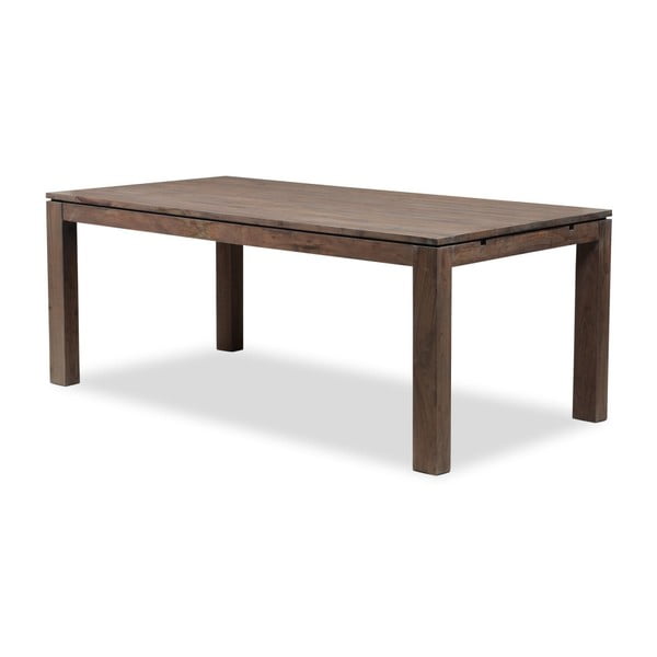 Stół rozkładany z szarego drewna akacjowego Woodjam Zara
