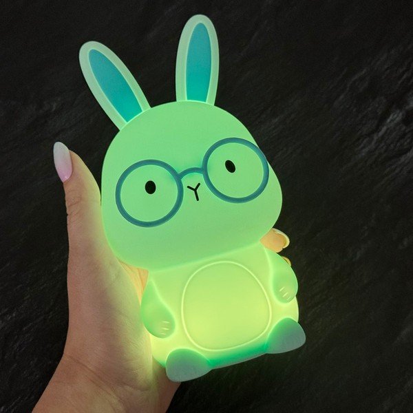 Jasnoniebieska dziecięca lampka nocna Felix – Fischer & Honsel-image-1