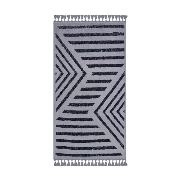 Szary dywan odpowiedni do prania 150x80 cm − Vitaus