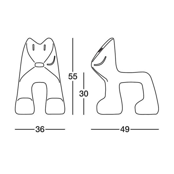 Żółte krzesło dziecięce Magis Julian-image-4