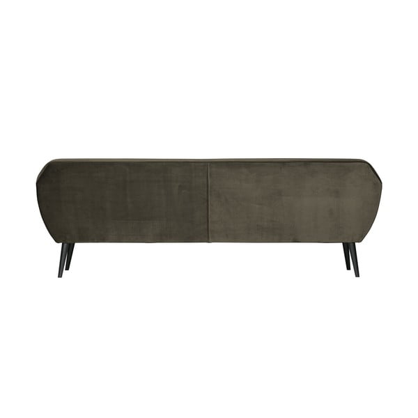 Ciemnozielona aksamitna sofa WOOOD Rocco, 230 cm-image-3