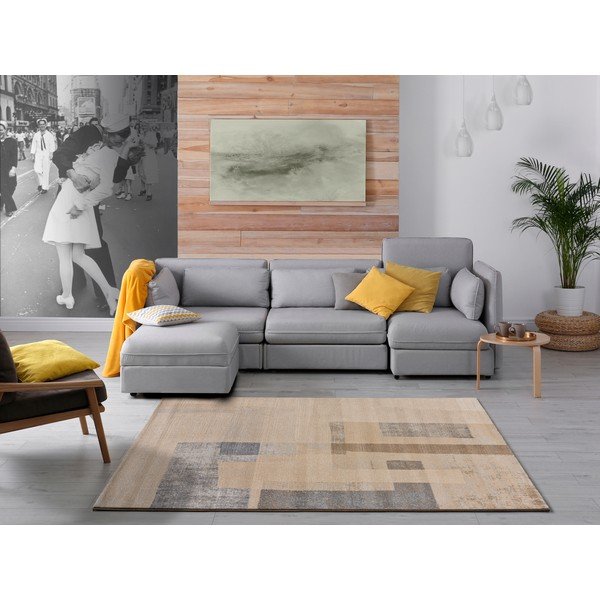 Beżowy dywan 80x150 cm Cream – Universal-image-1