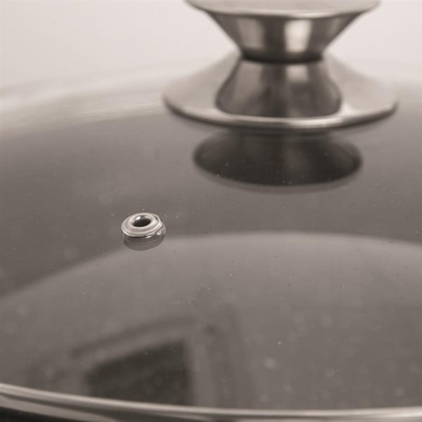 Patelnia aluminiowa z pokrywką ø 28 cm Grande – Orion-image-2