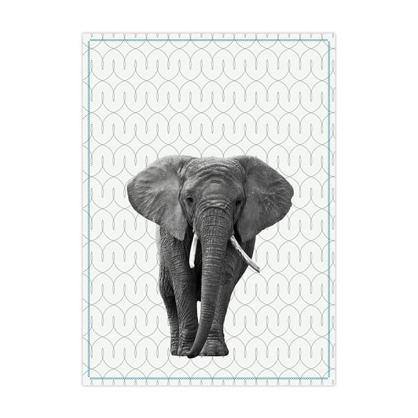 Ścierka kuchenna PT LIVING Elephant, 50x70 cm