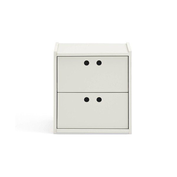 Kremowa szafka nocna Wally – Teulat