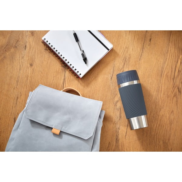 Szary kubek termiczny 0.36 l Easy Twist – Tefal-image-3