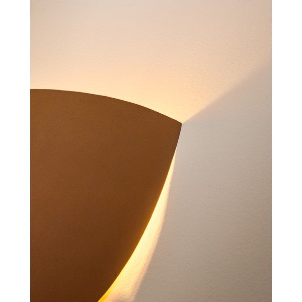 Kinkiet do kontaktu w kolorze terakoty Nibla – Kave Home-image-4