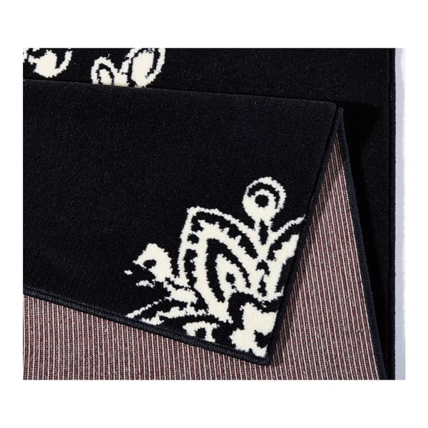 Czarno-biały dywan Hanse Home Gloria Blossom, 200x290 cm-image-2