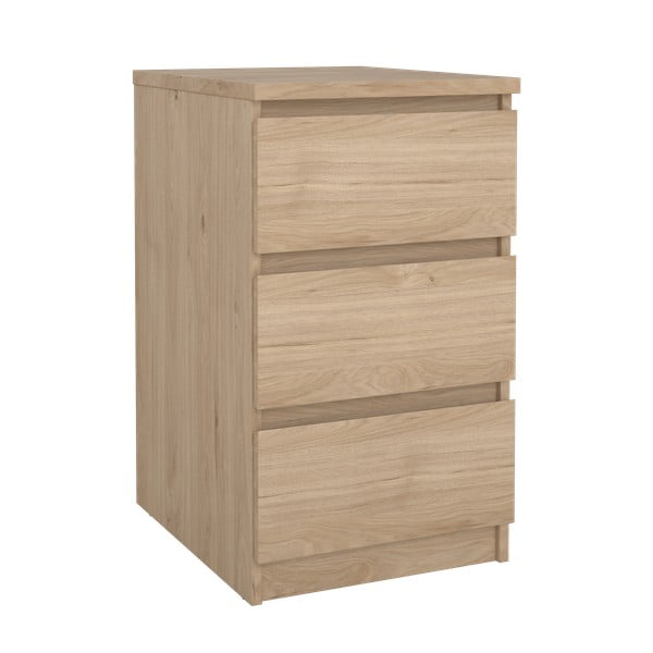 Komoda w dekorze dębu w naturalnym kolorze 40x70x50 cm Naia – Tvilum-image-3