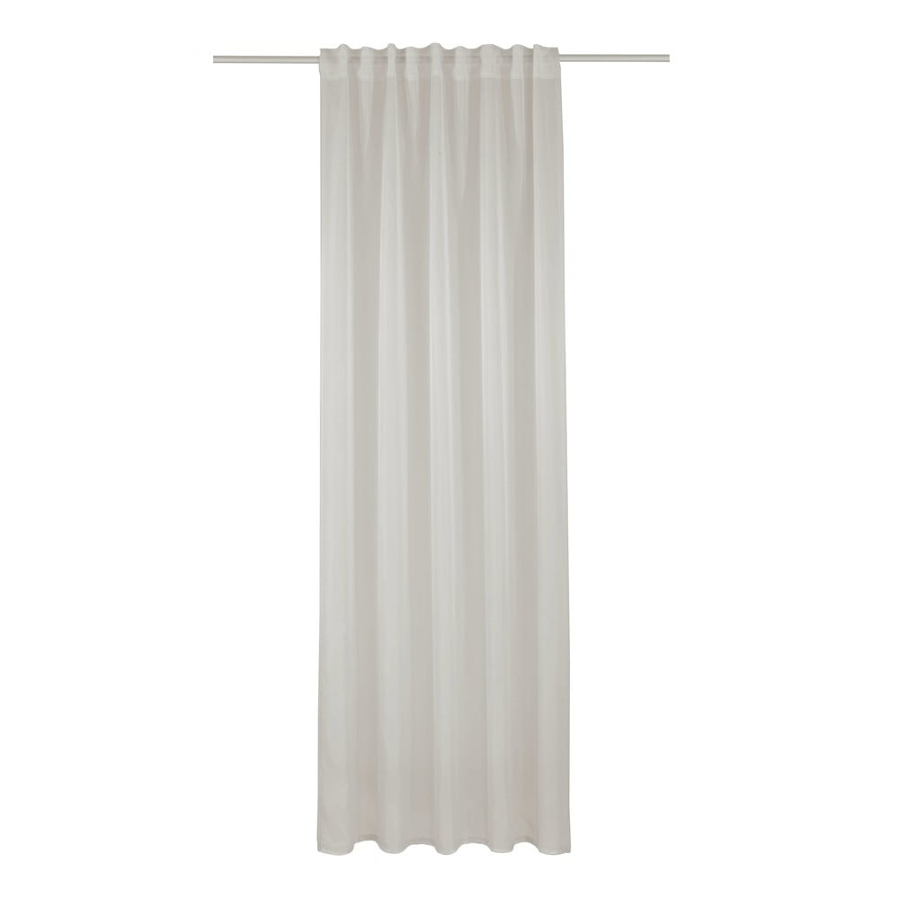 Firanka z woalu w naturalnym kolorze 135x245 cm Uni – Sehlbach