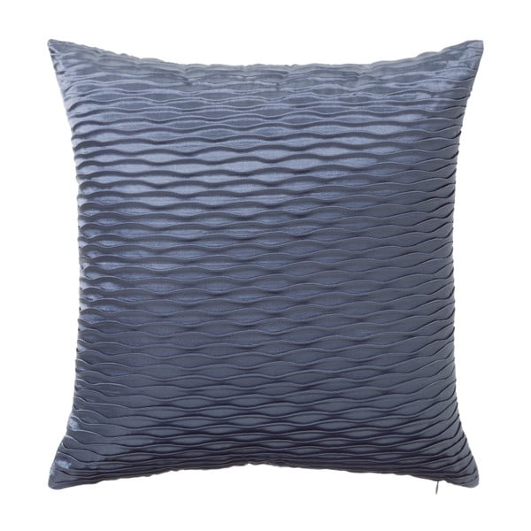 Niebieska poduszka Unimasa Waves, 45x45 cm