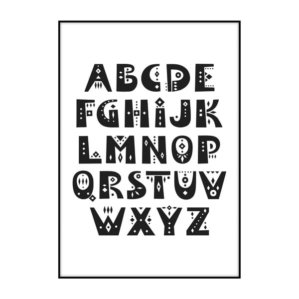 Plakat Imagioo Alphabet, 40x30 cm