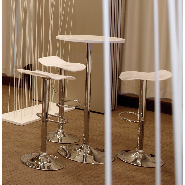 Biały stolik barowy Kokoon Design Lila-image-1