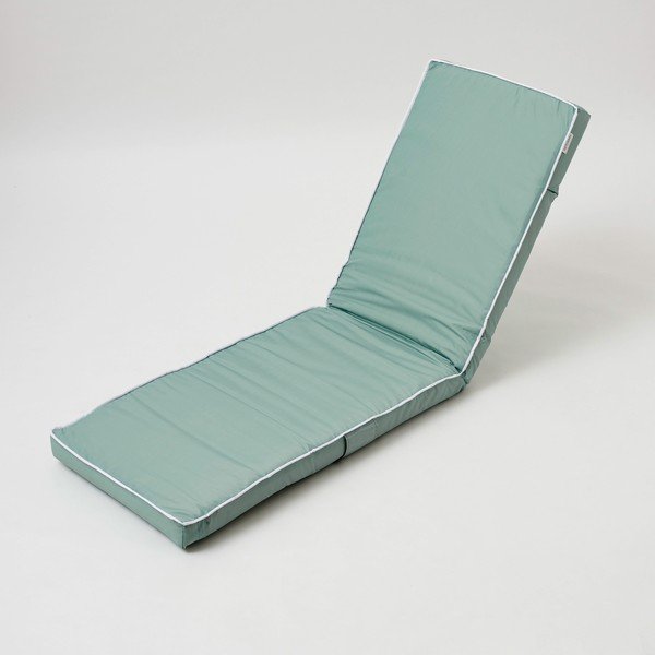 Zielony leżak plażowy Sunnylife, 180x56 cm