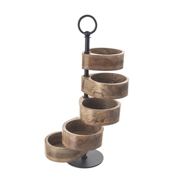 Drewniana etażerka Mango – Orion-image-2