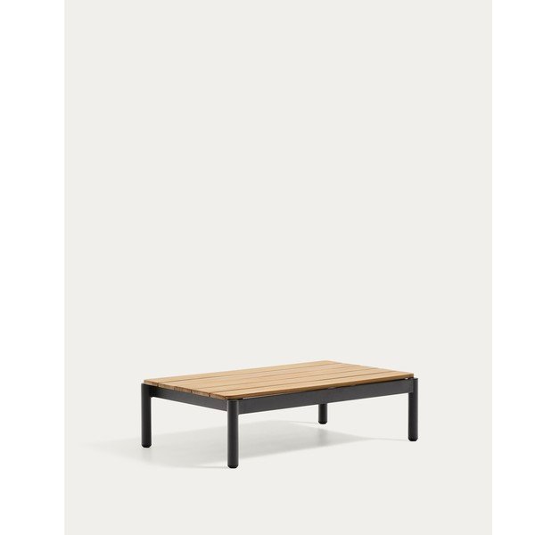Stolik ogrodowy z litego drewna tekowego 57x91 cm Sorells – Kave Home-image-3