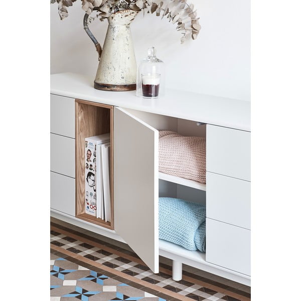 Kremowa komoda 180x76x40 cm Corvo – Teulat-image-1