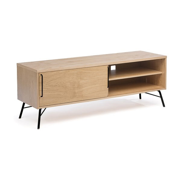 Szafka pod TV z czarnymi nogami Woodman Ashburn-image-3
