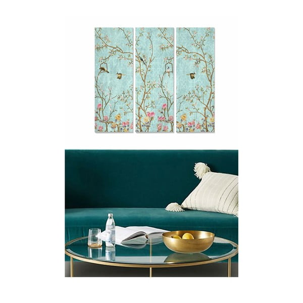 Obrazy zestaw 3 szt. 20x50 cm – Wallity-image-1