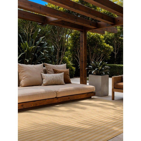 Dywan odpowiedni na zewnątrz w kolorze ochry/kremowy 160x230 cm Haringey Linley – Ted Baker-image-2