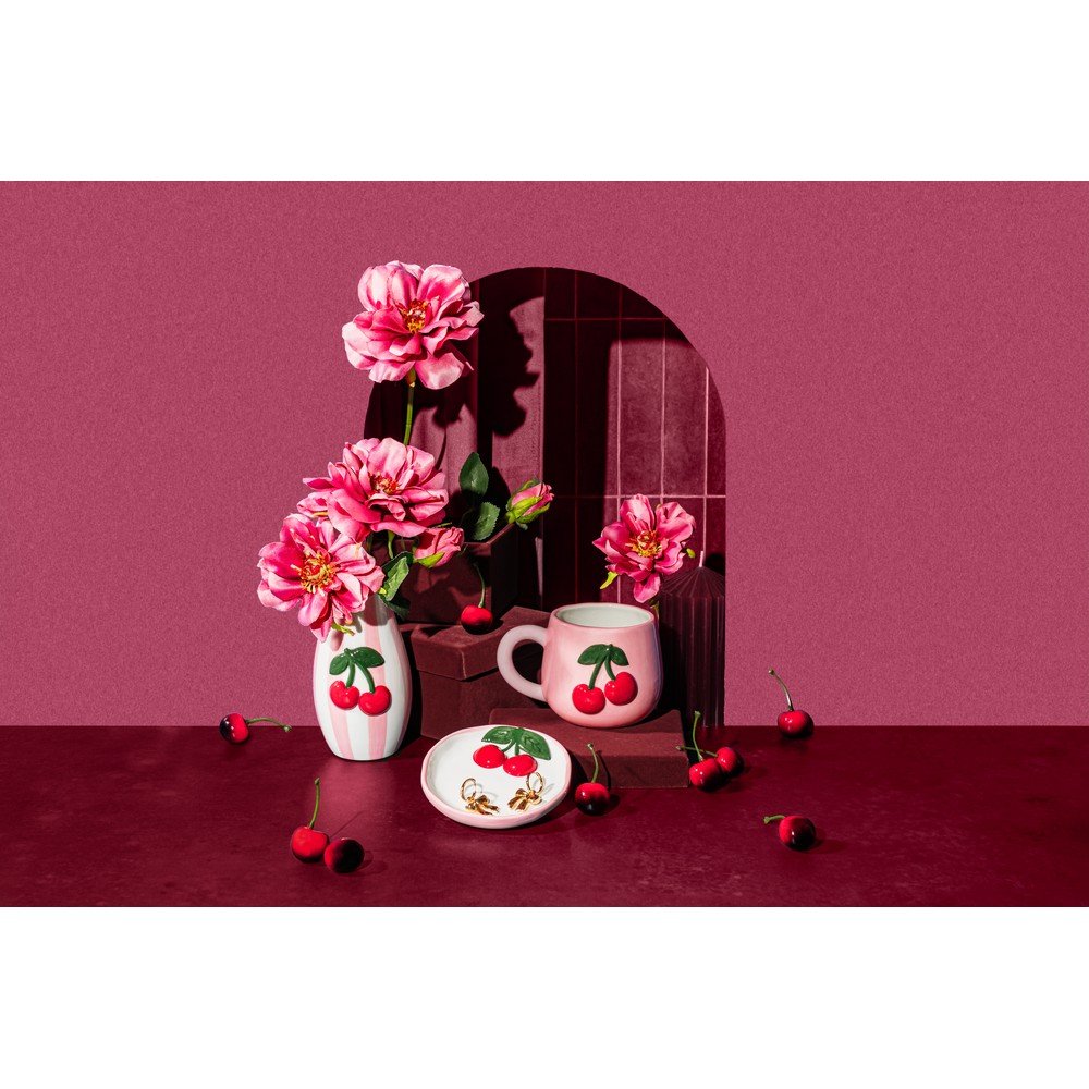Jasnoróżowy kubek Cherry – Sass & Belle (zdjęcie 3)