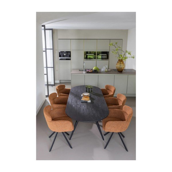 Stół z blatem z drewna dębowego 90x220 cm Tablo – WOOOD-image-2