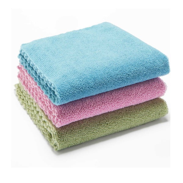 Ścierki zestaw 3 szt. z mikrowłókna – Vileda-image-2