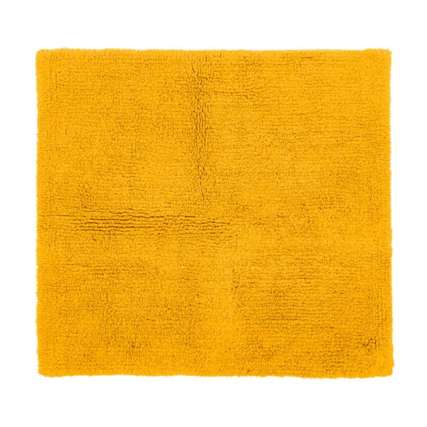 Żółty dywanik łazienkowy 60x60 cm Riva – Tiseco Home Studio