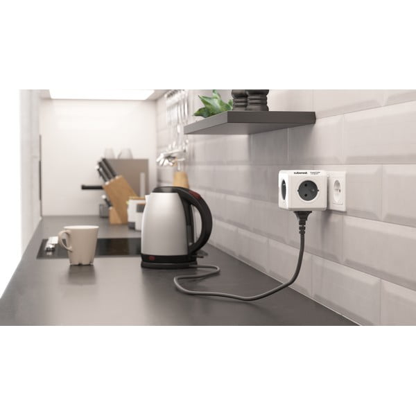 Rozgałęźnik do gniazdka 12 cm PowerCube Original – Cubenest-image-1