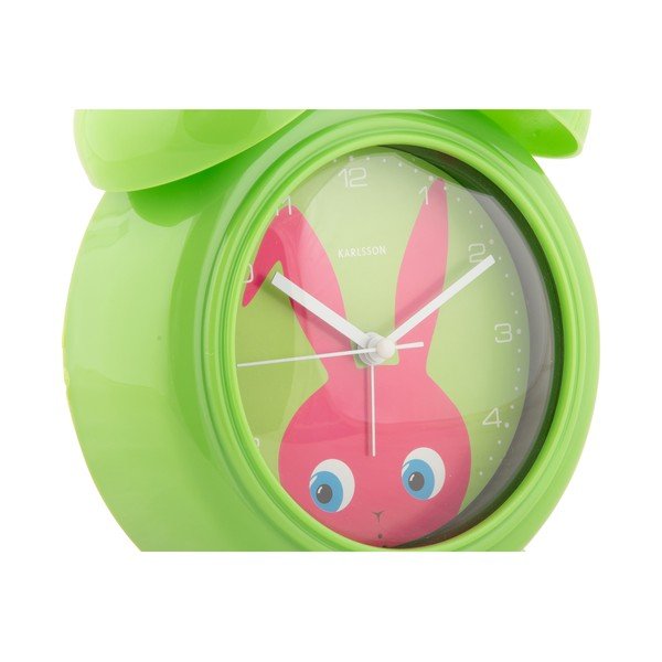 Budzik dla dzieci ø 15 cm Peekaboo Bunny – Karlsson-image-2