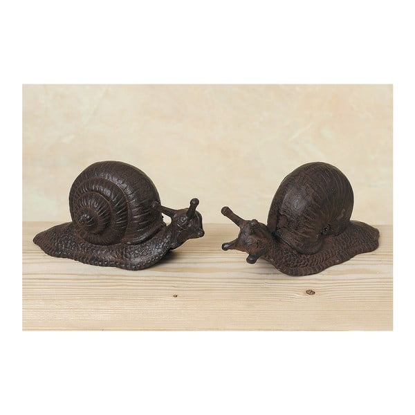Zestaw 2 dekoracyjnych ślimaków Snail