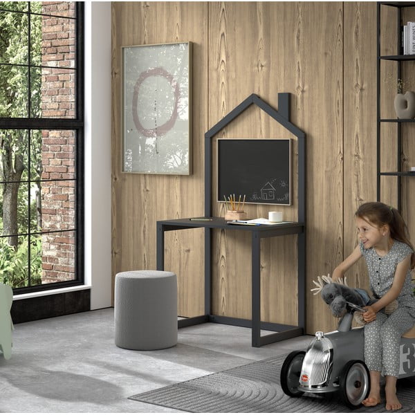 Biurko dziecięce z litego drewna sosnowego 50x80.5 cm DALLAS – Vipack-image-1